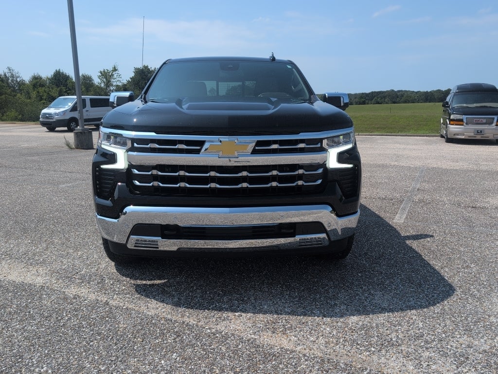 2025 Chevrolet Silverado — rear three-quarter view