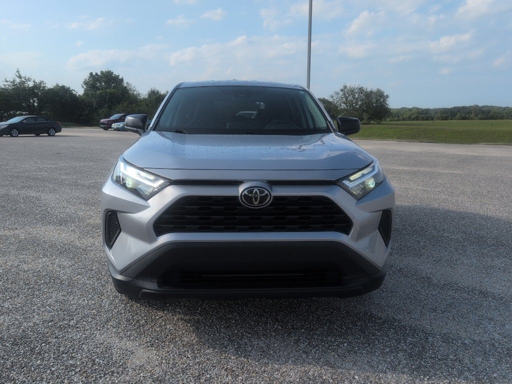 2025 Toyota RAV4 — rear three-quarter view